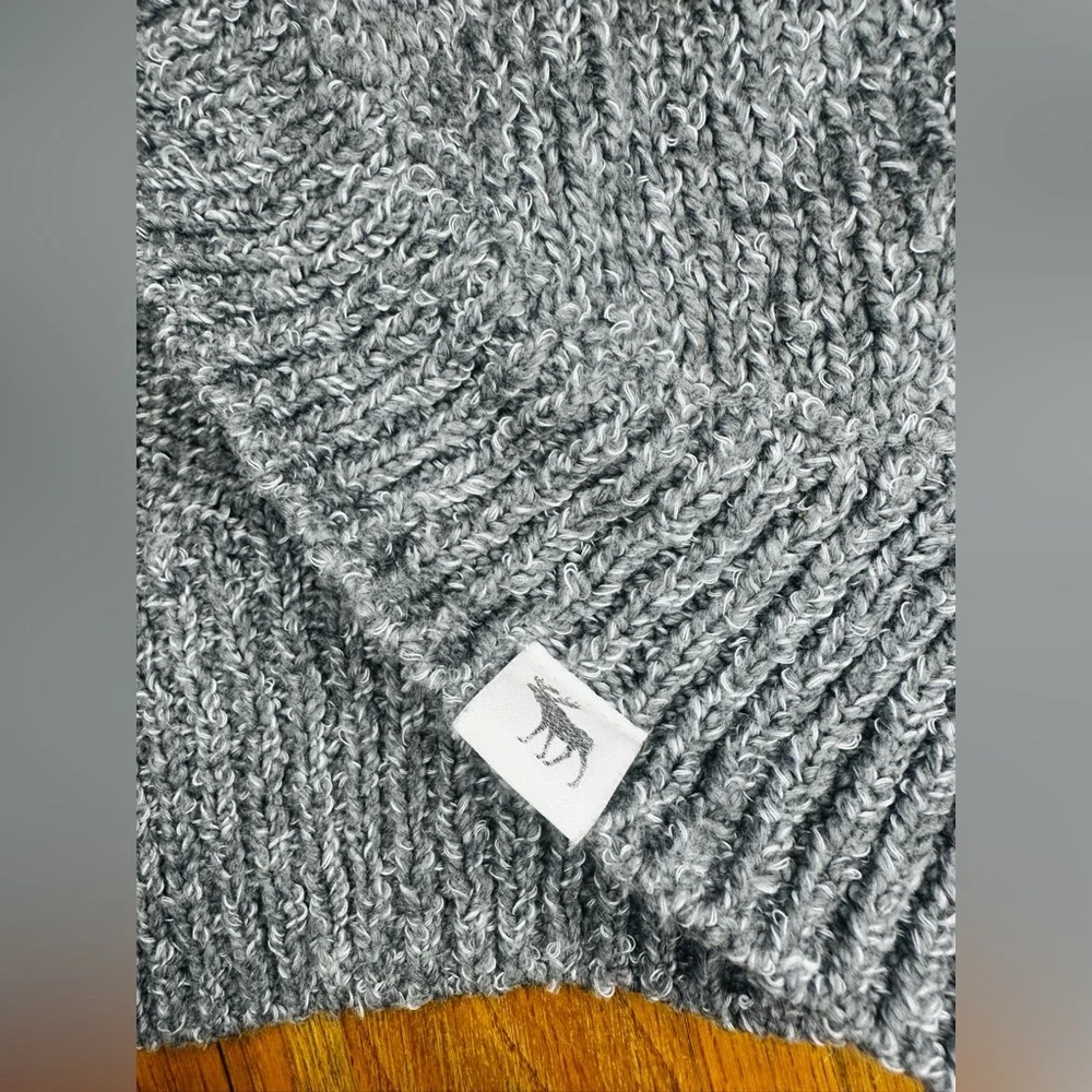 Abercrombie Kids Gray Knit Open Front Cardigan Sweater | Size 15/16